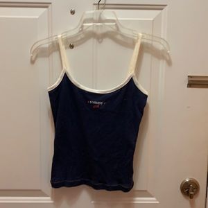 Vintage Tommy Hilfiger navy tank top Small NWT
